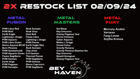 February 9th 2x Restock!