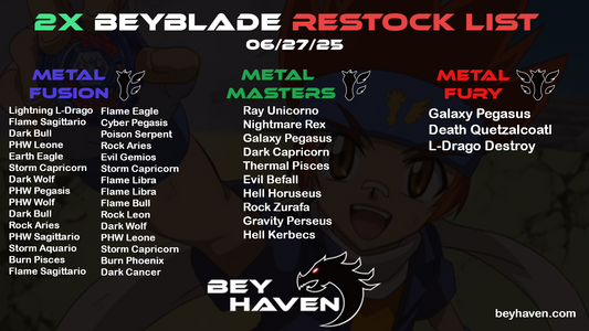 June 27th 2x Restock List
