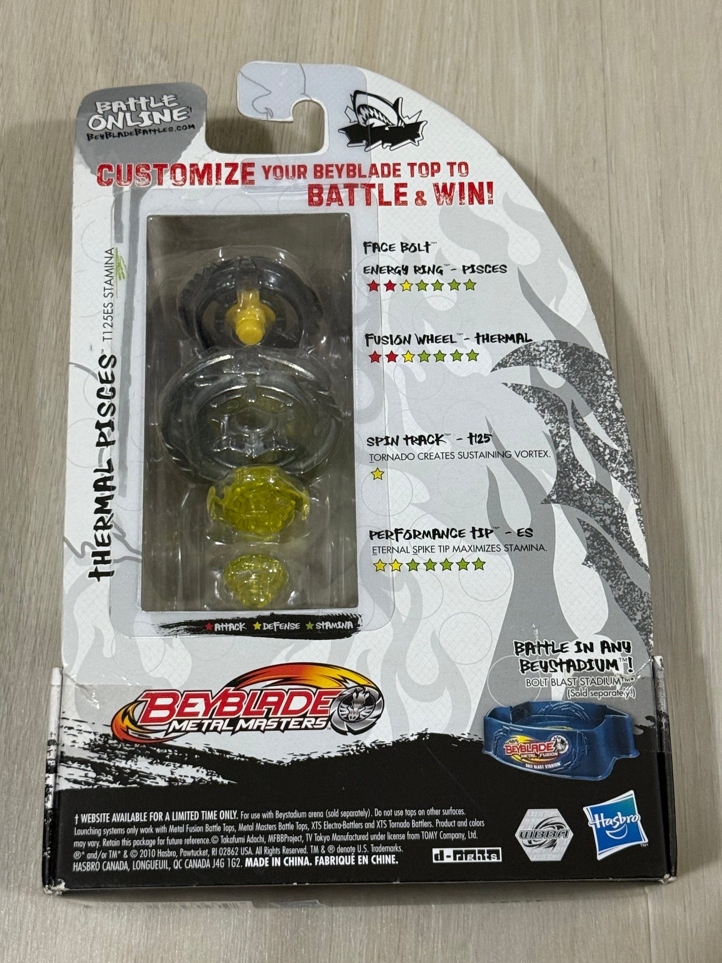 NIB Thermal Pisces T125ES - Hasbro