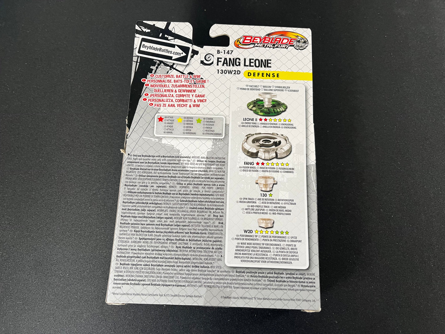 NEW Fang Leone 130W2D - Hasbro