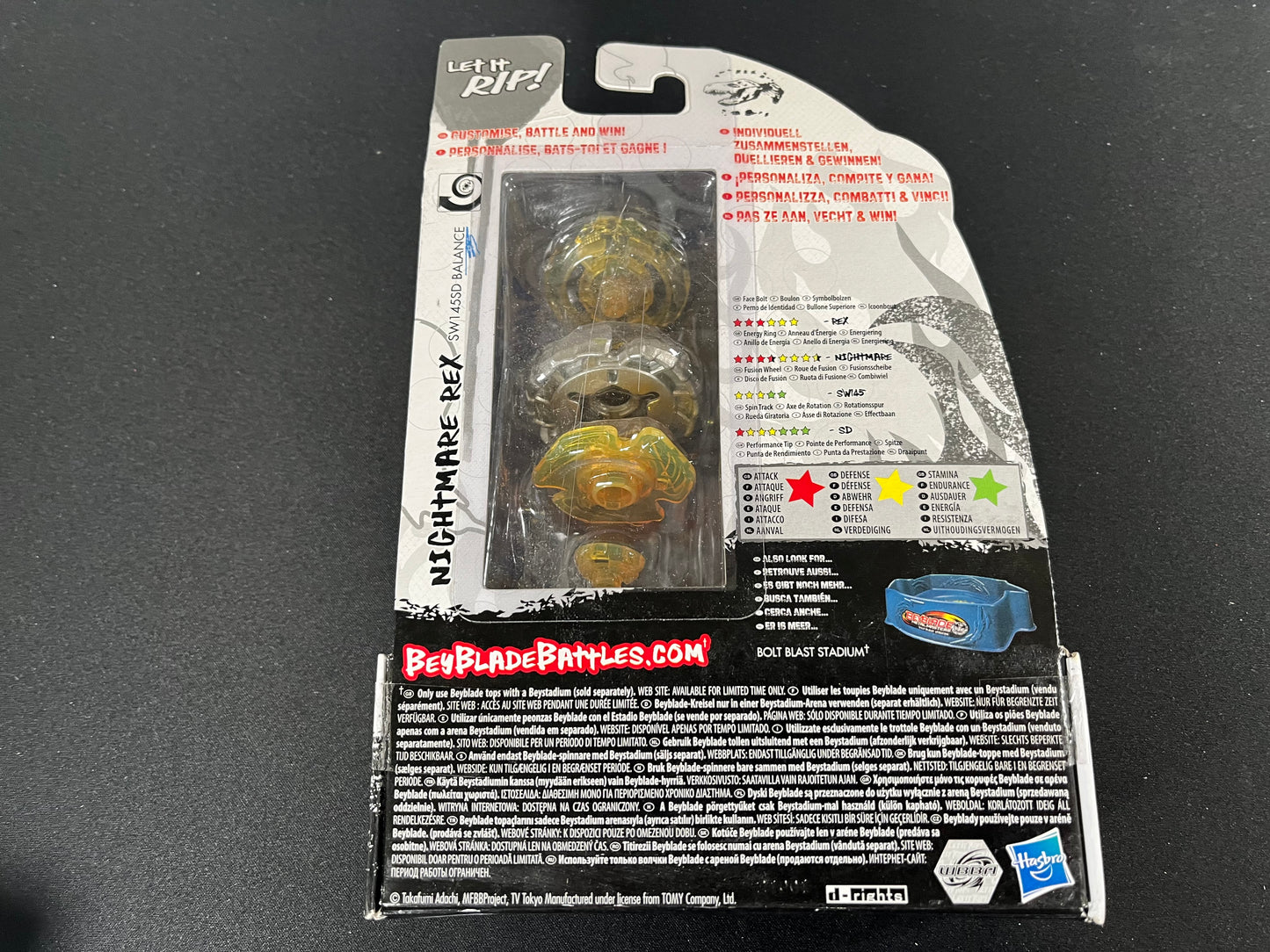 NEW Nightmare Rex SW145SD - Hasbro