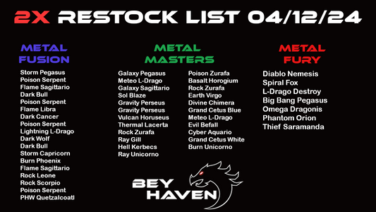 2x April 12th Restock!