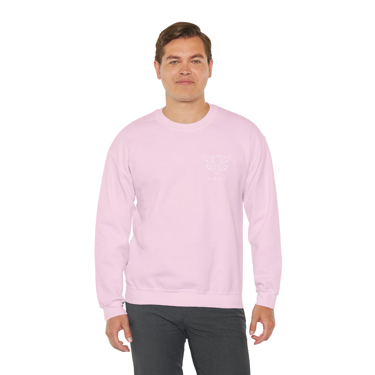 Pegasus Katakana Crewneck Shirt