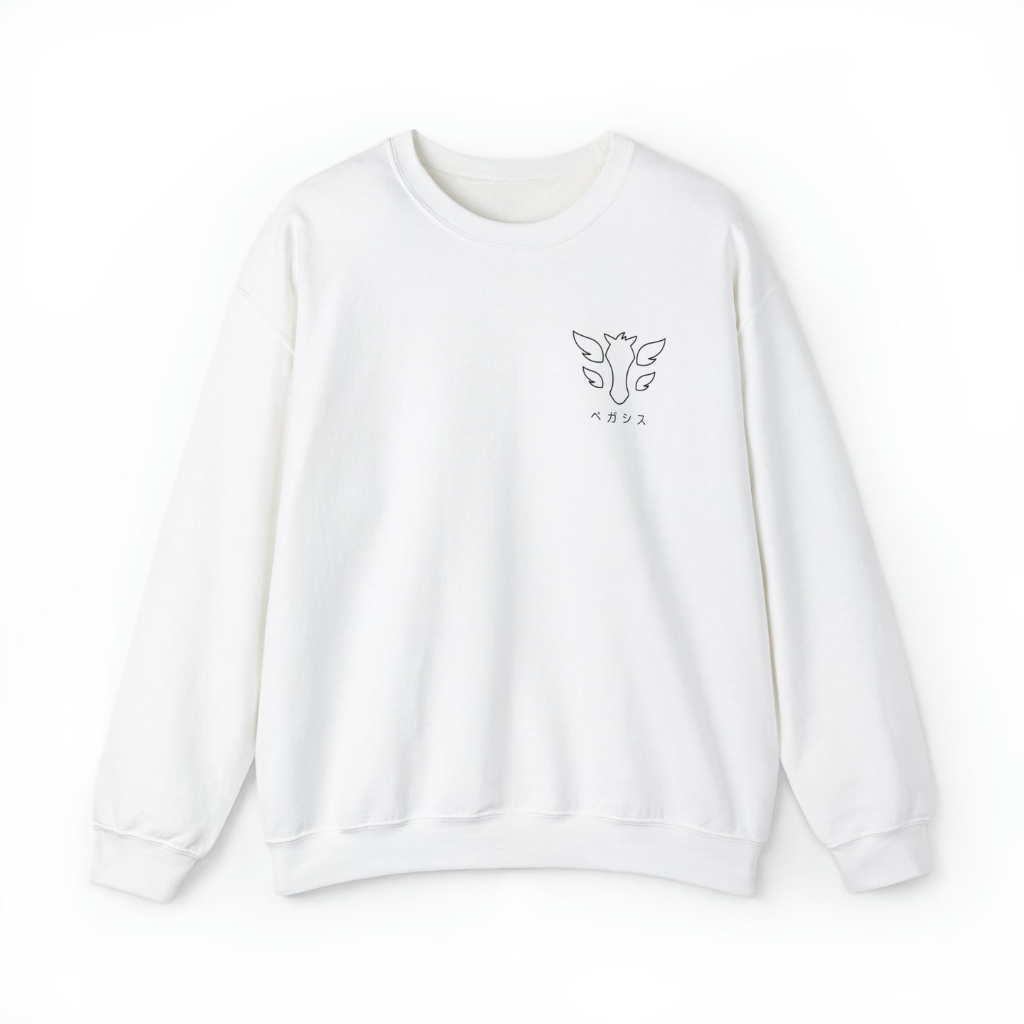 Pegasus Katakana Crewneck Shirt