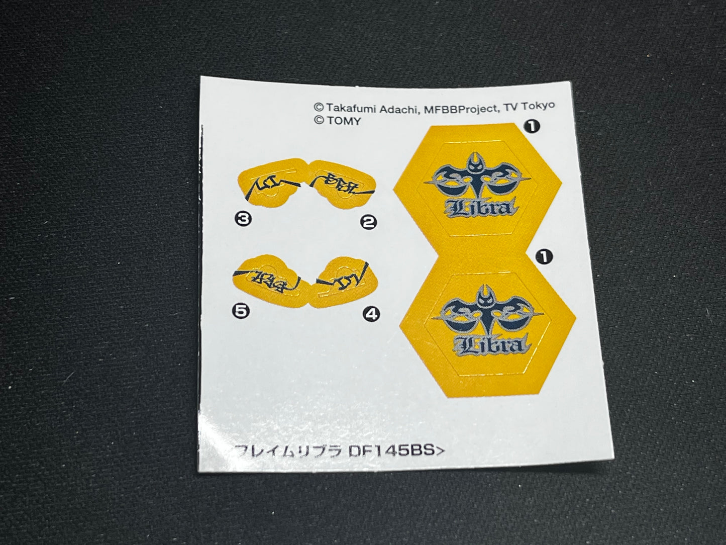 Beyblade Stickers - Takara Tomy