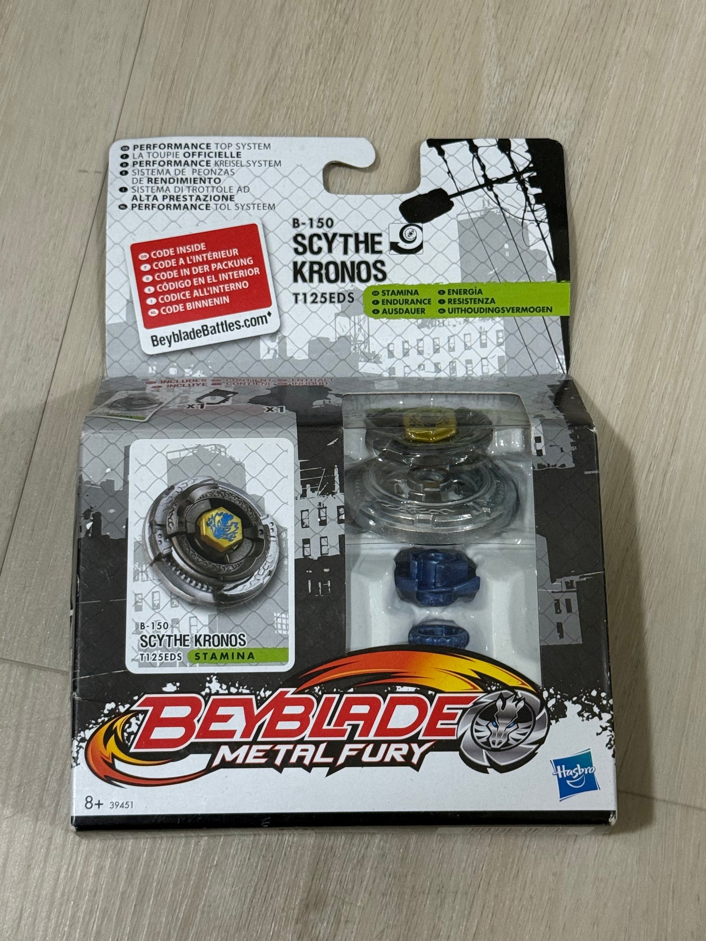 NIB Scythe Kronos T125EDS - Hasbro