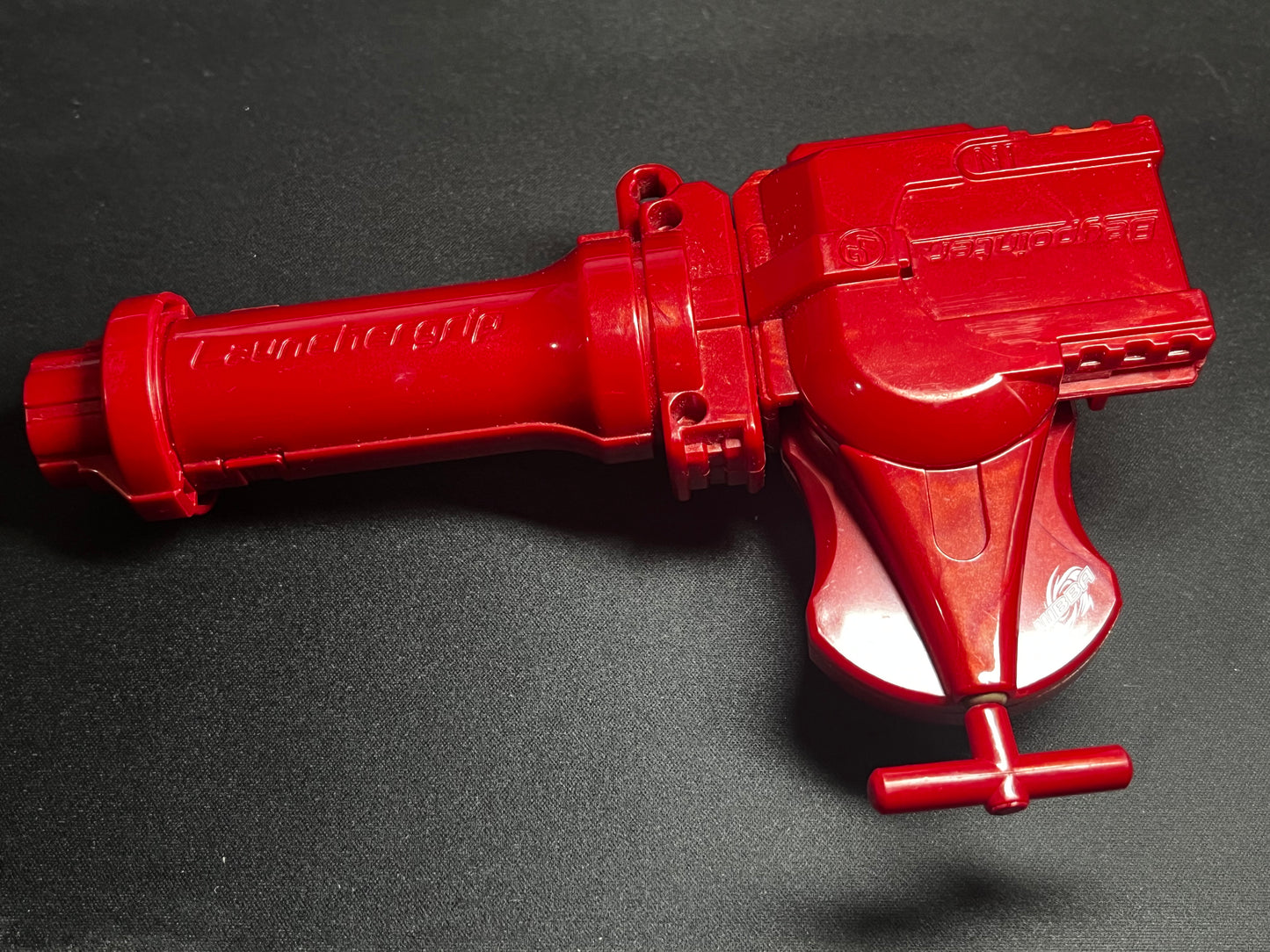 Red Handle Grip + WBBA Red String Launcher - Takara Tomy